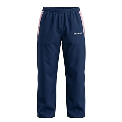 Color Block Nylon Wide Leg Track Pants factory