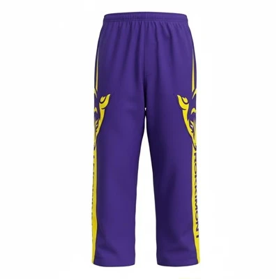 מכנסי טרנינג Streetwear סגול לגברים