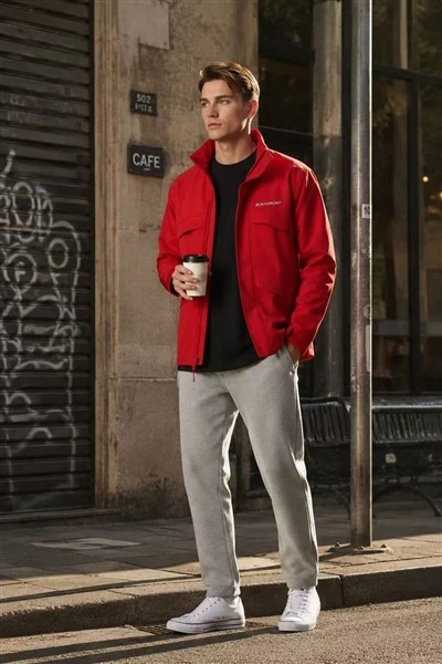 Men's Red Coach Jacket price