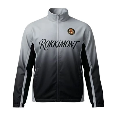 Men's Gradient Printed Track Jacket best